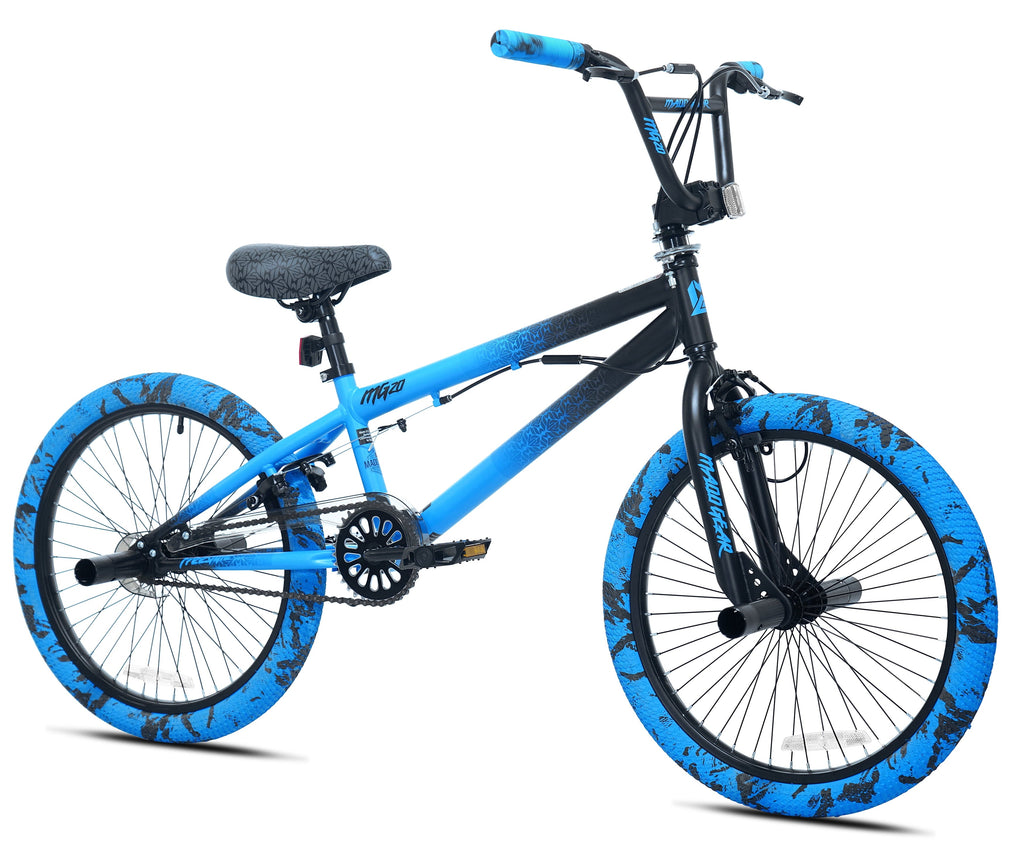 20 Kent Maddgear Child Bicycle, 20 Wheels, Kids Ages 7-13 Years, Blue