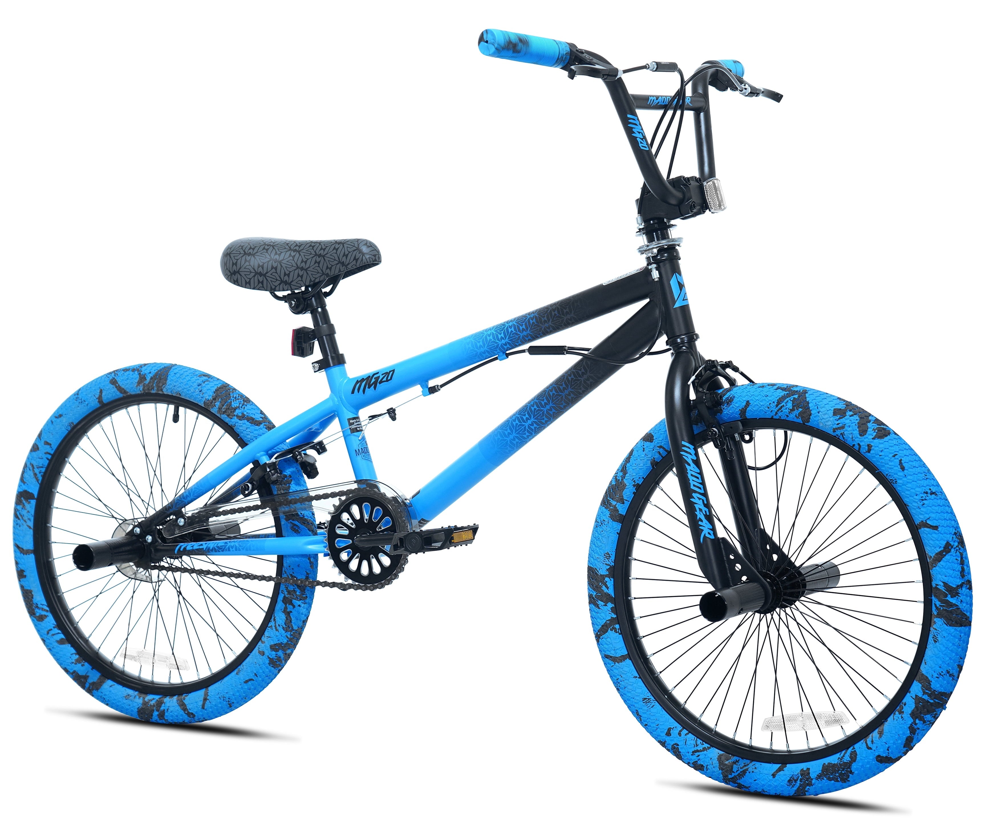 20 Kent Maddgear Child Bicycle, 20 Wheels, Kids Ages 7-13 Years, Blue