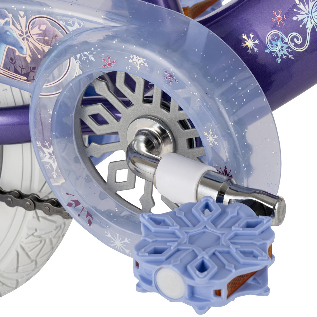Huffy 12 Disney Frozen Kids' Bike, Fits Riders 37”-42”, Purple, Youth, Girl's