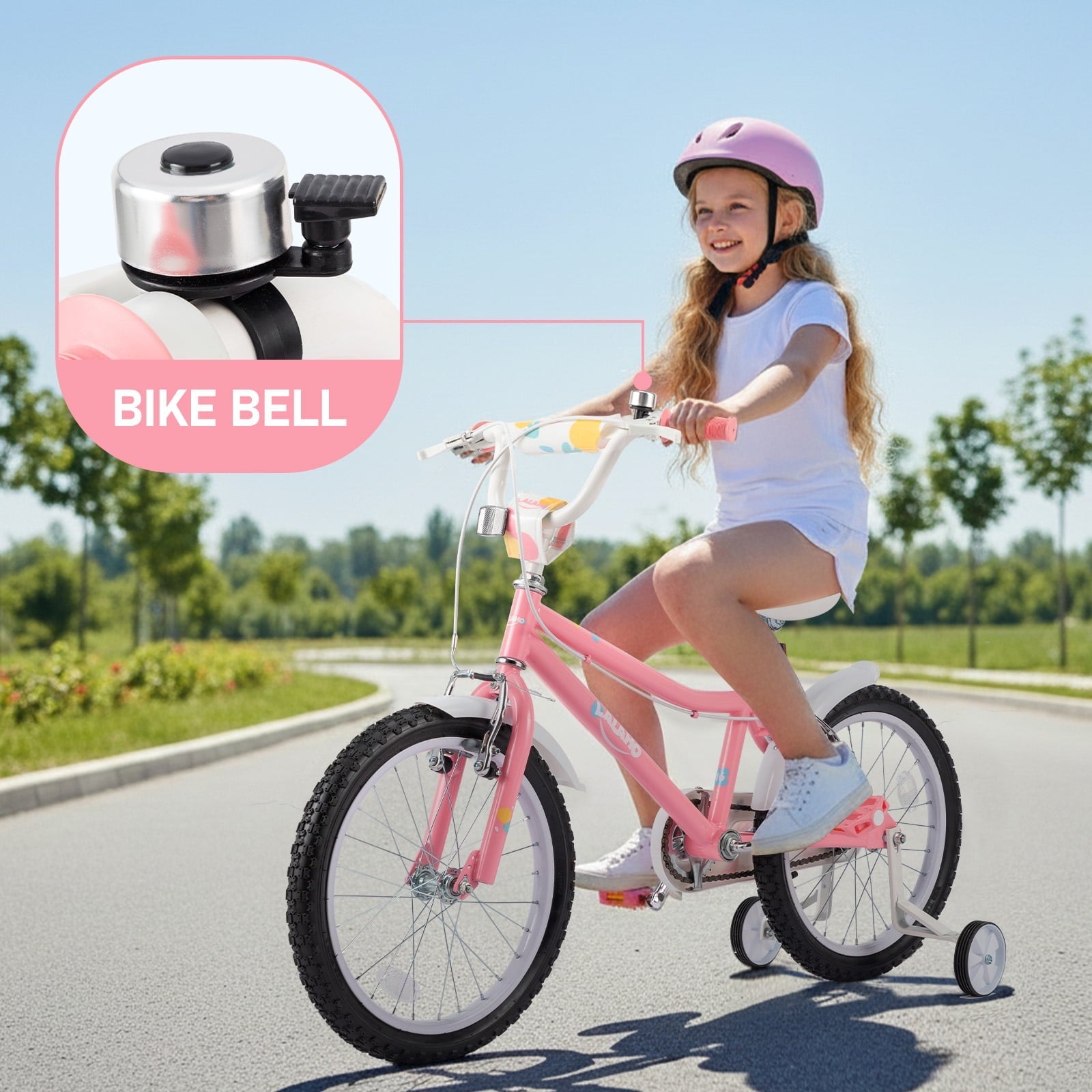 Ktaxon Kids Bike for Ages 2-5 Years Old, 12 Inches Kid's Bikes with Training Wheels, Children Bicycle for Boys Girls, Easy to Assemble, Learning to Ride, Blue