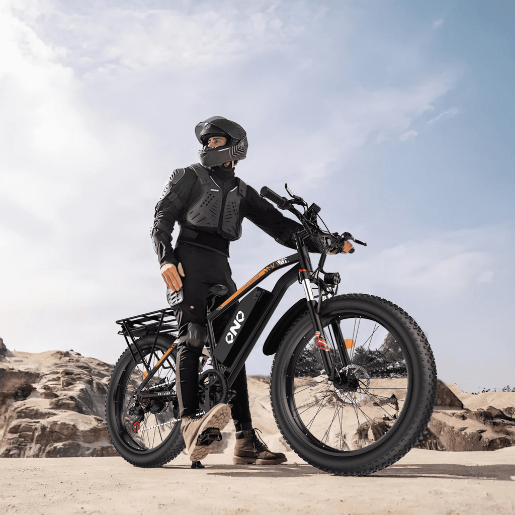 HILLVIGO Electric Bike for Adults, 2000W Peak 26 Electric Mountain Bike, 26*4.0 Fat Tire Helical Gear Motor E Mountain Bicycle, 48V 15Ah 7-Speed Shimano Ebike UL2849