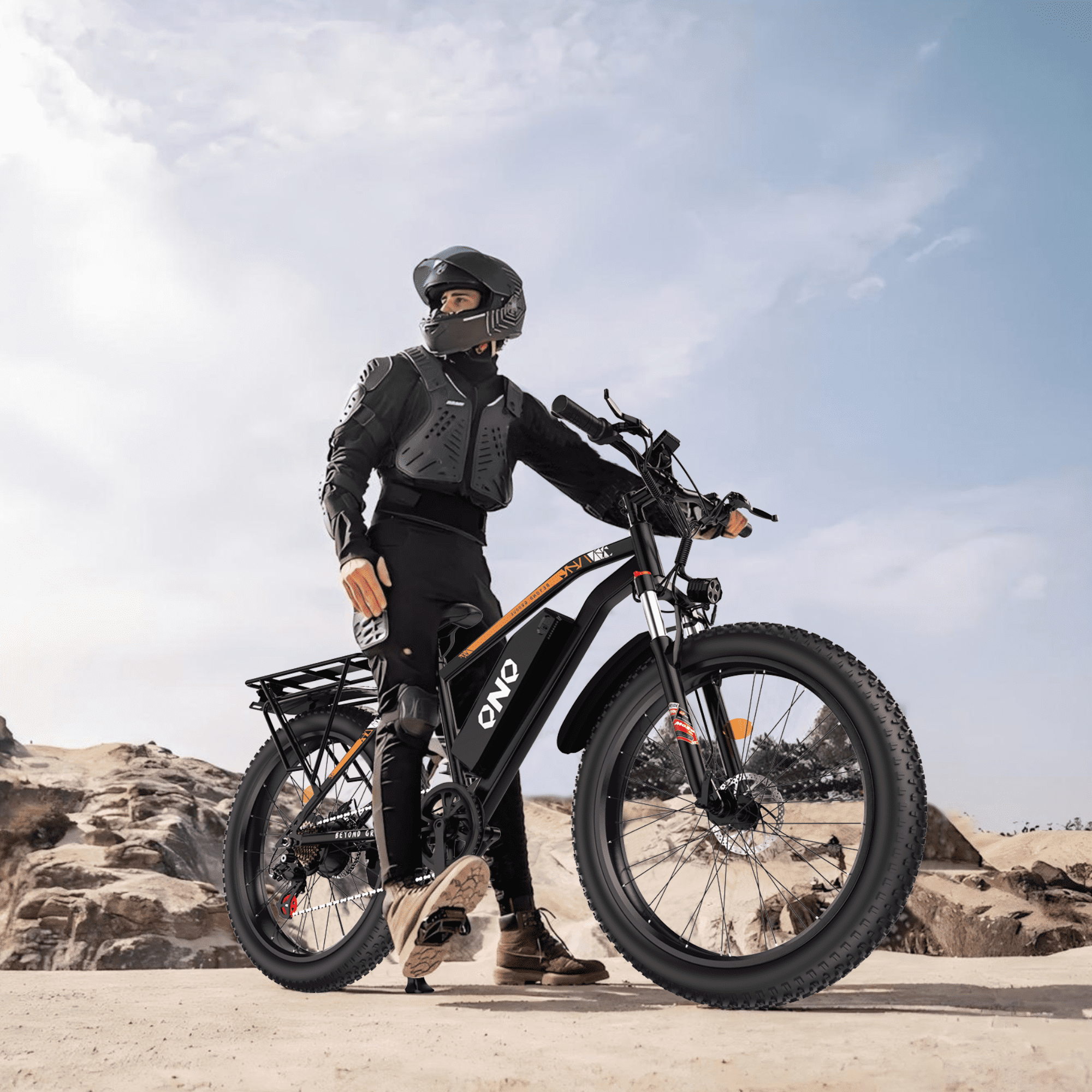 HILLVIGO Electric Bike for Adults, 2000W Peak 26 Electric Mountain Bike, 26*4.0 Fat Tire Helical Gear Motor E Mountain Bicycle, 48V 15Ah 7-Speed Shimano Ebike UL2849