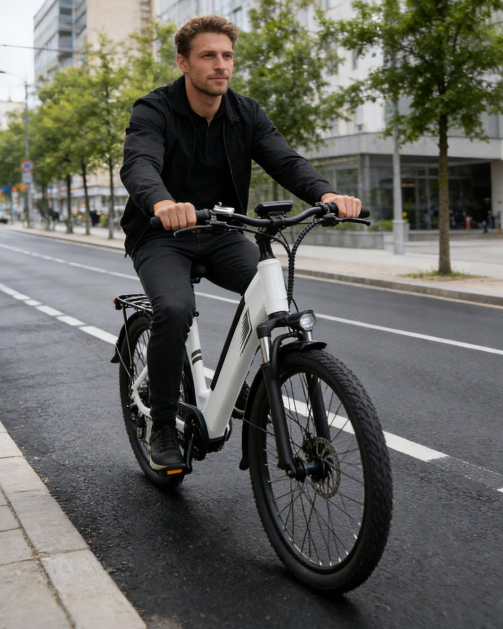 DYU C7L Electric Bike for Adults, 26 Peak 1000W Motor Ebike, 48V 10.4Ah Removable Battery, 45 Miles Max 20MPH, 7 Speed Electric Bicycle UL2849