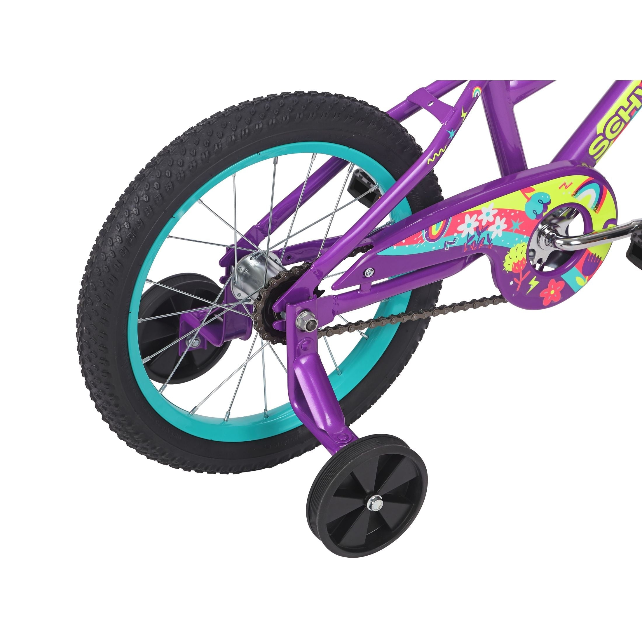 Schwinn Aerostar 16-in. Children's Bike, Ages 3-7 Years, Purple Bicycle