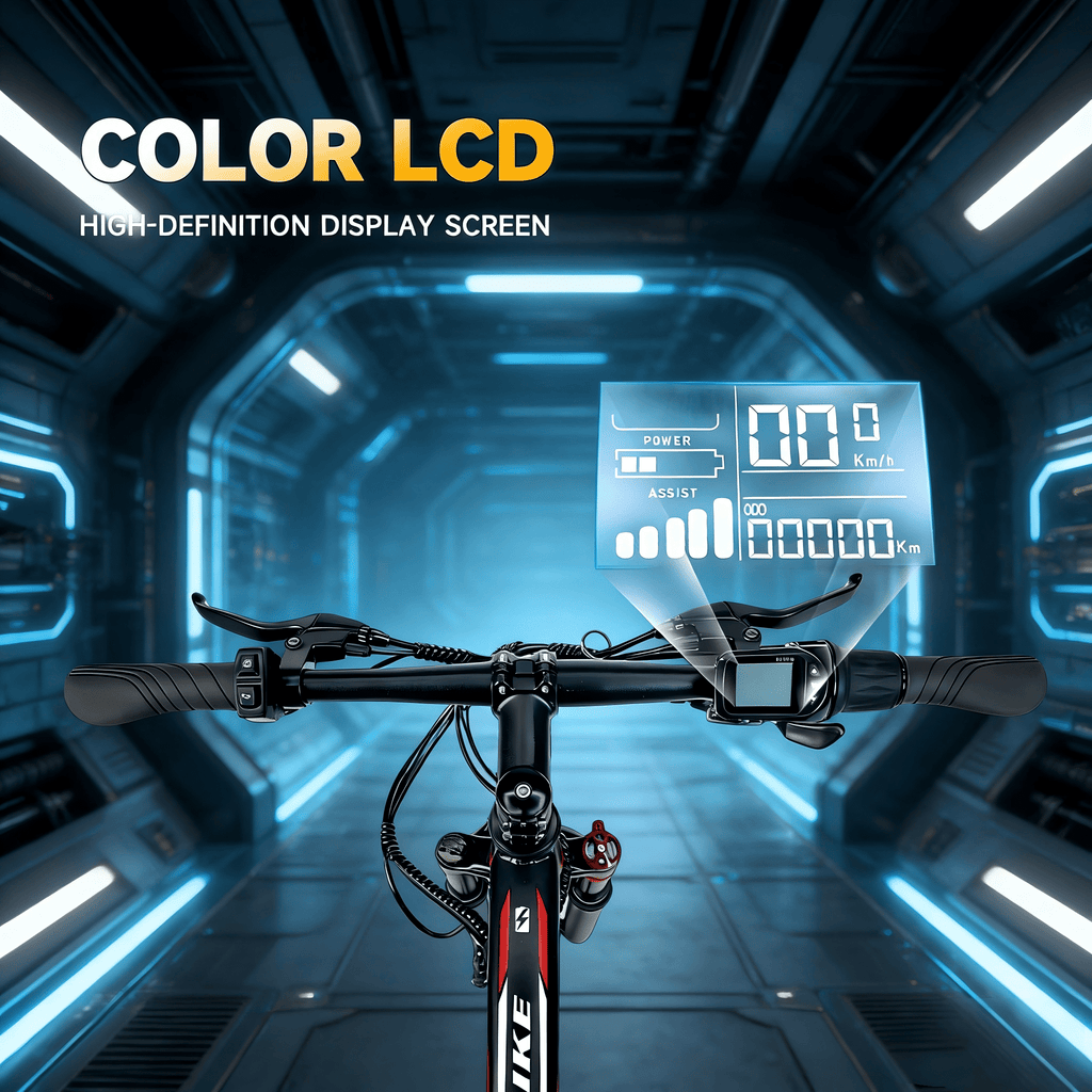 SHCNTEKU 749W Electric Mountain Bike, 26IN 25MPH 45Miles 7-Speed ebike with 36V 12ah 432Wh Battery ,e bicycle with UL 2849