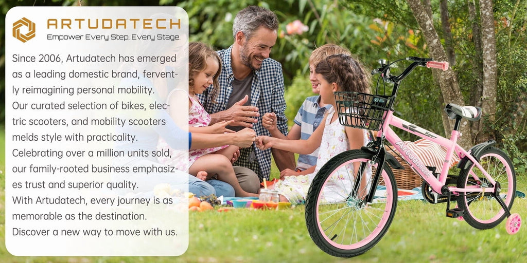 Kids Bike for Ages 3-10 Years Old Boys Girls, 14/16/18 Inch Kid's Bikes with Training Wheels, Basket, Dual Brake, Children Bicycle for Kids and Toddler Beginners, Pink/Red