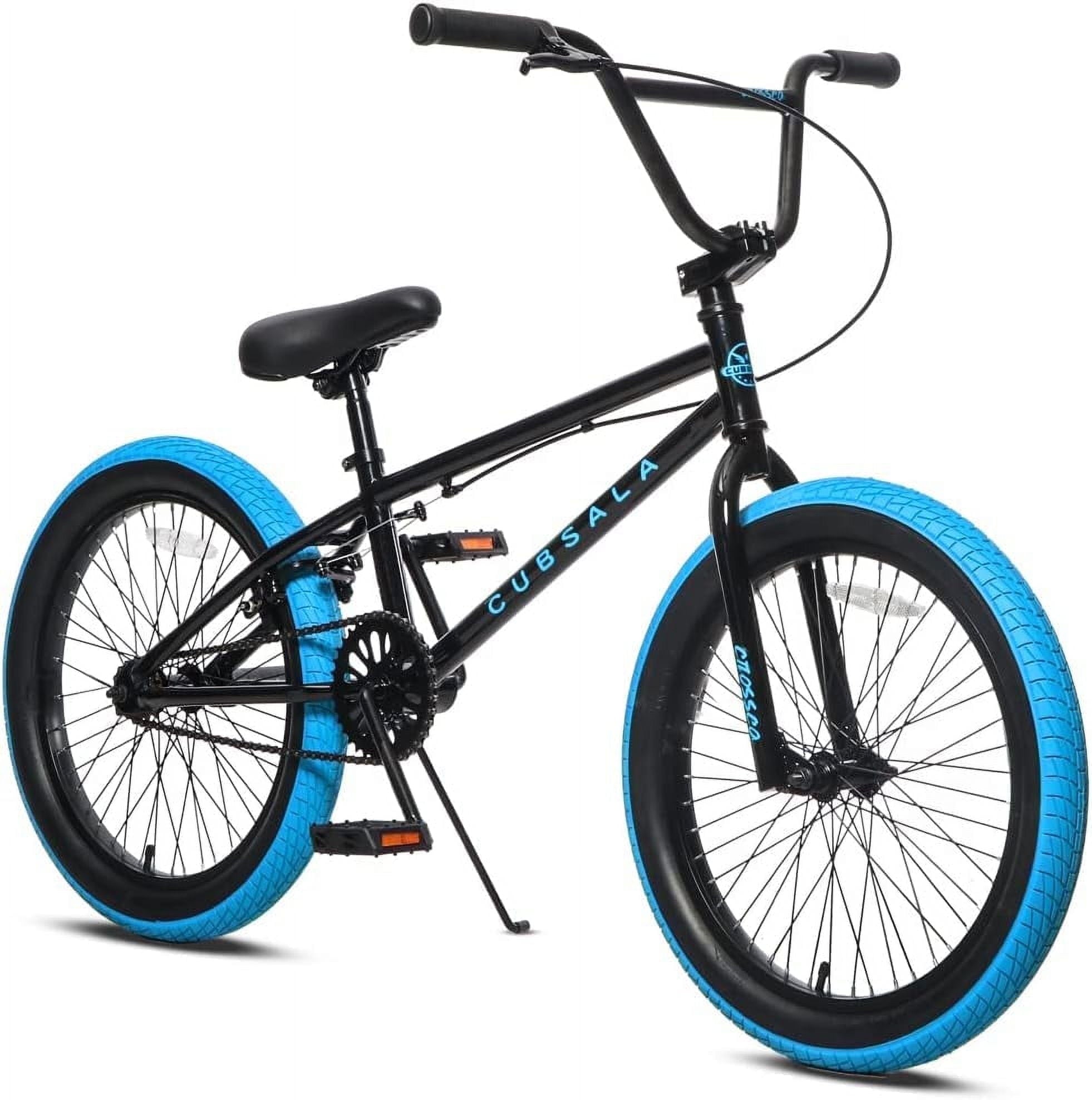 cubsala 18 in Freestyle BMX Kids Bike for Age 5-8 Years Old Boys Girls,Blue