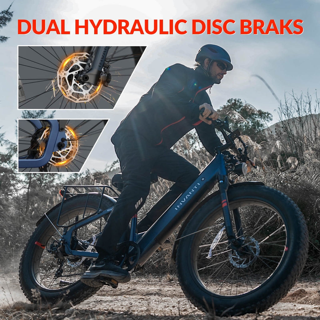 5TH WHEEL W29B 26 x 4 Fat Tire Electric Bike, 750W Motor Adult Ebike with 48V 15Ah Removable Battery, Electric Mountain Bicycle with 7 Speed, UL2849