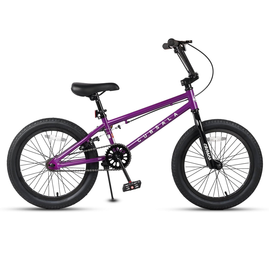 cubsala 18 in Freestyle BMX Kids Bike for Age 5-8 Years Old Boys Girls,Blue