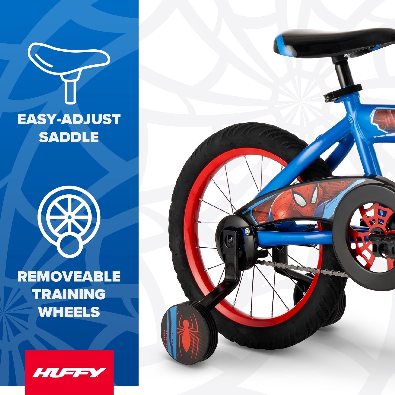 16 Marvel Spider-Man Bike for Boys' by Huffy