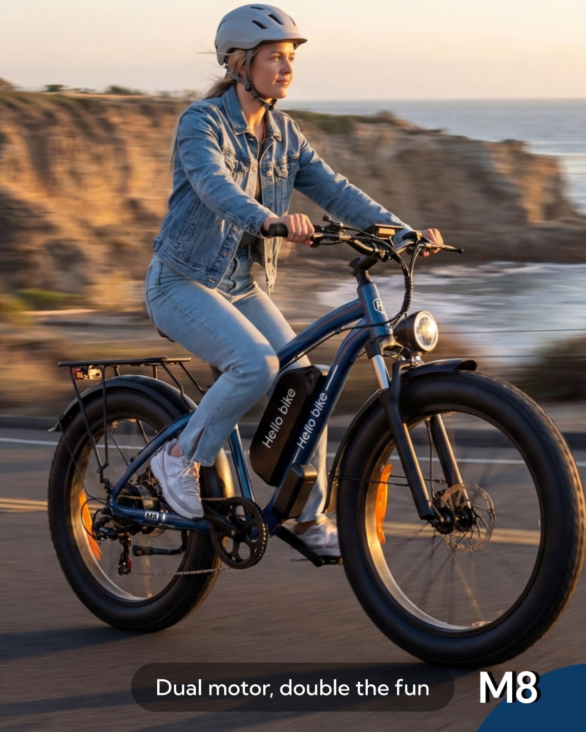 26 Electric Bike for Adult,5000w Dual Motors,up 100 Miles 52V 25Ah Ebike,26 x 4.0 Fat Tire Adult Bicycles for All Terrain,Mountain Commuter UL2849