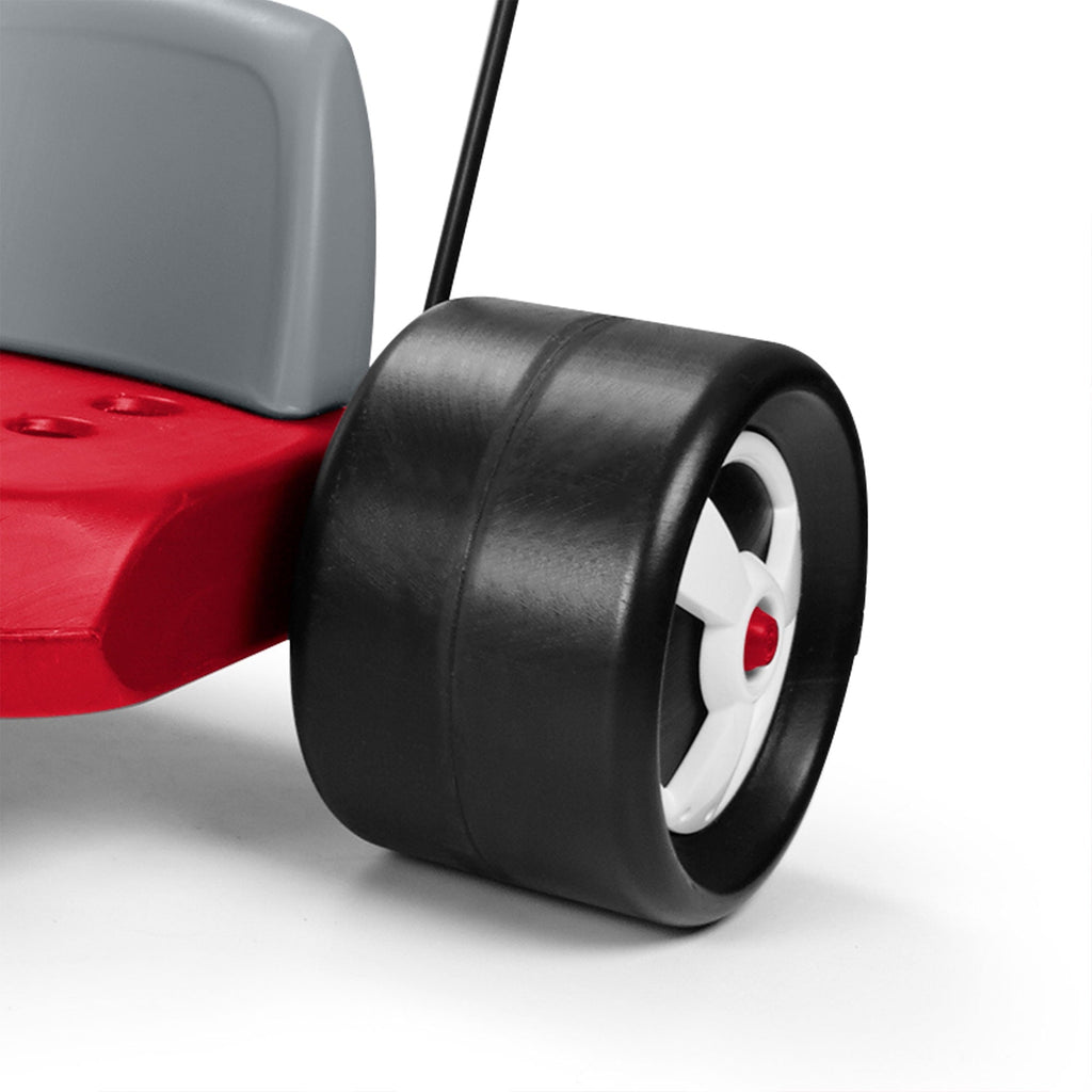 Radio Flyer Big Flyer Sport Tricycle with Adjustable Seat and Racing Design, Red, Ages 3 to 7 Years