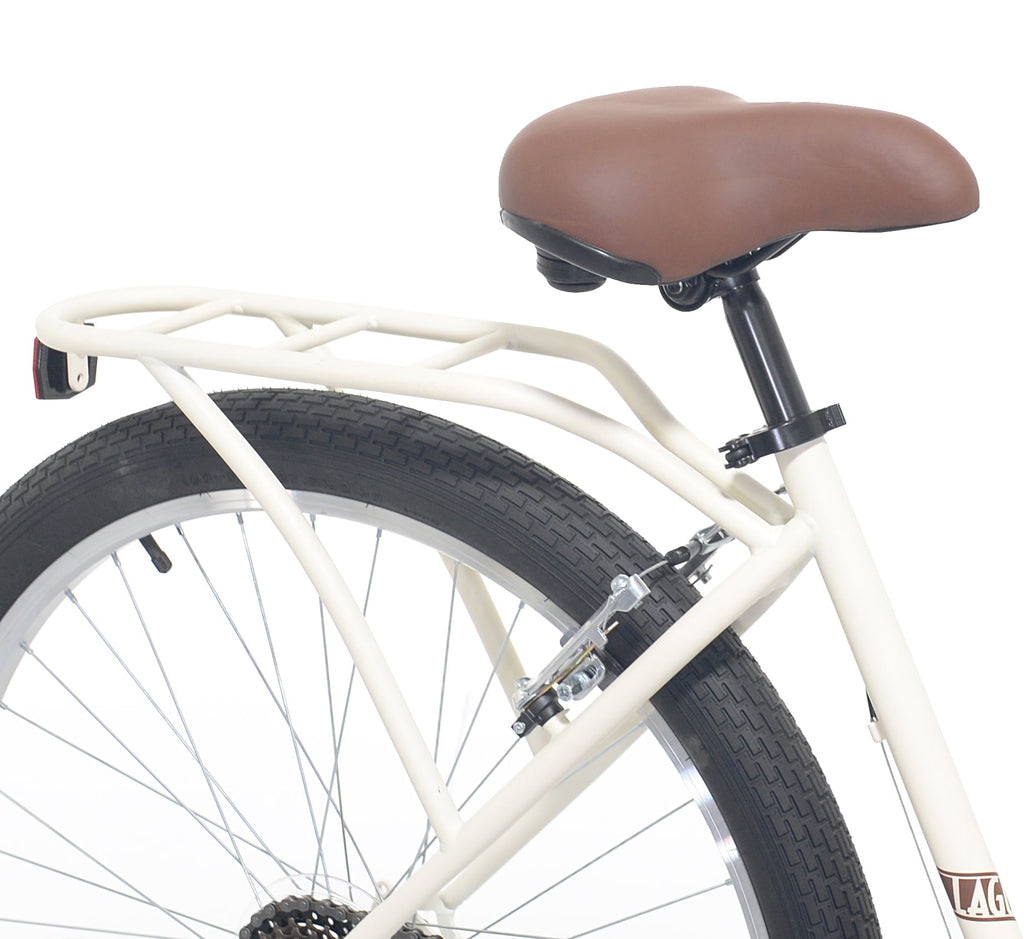 Concord 27.5 Laguna Comfort Bicycle, 27.5 Wheels, Fits Adult Riders 5'4-6'2, Unisex, Cream