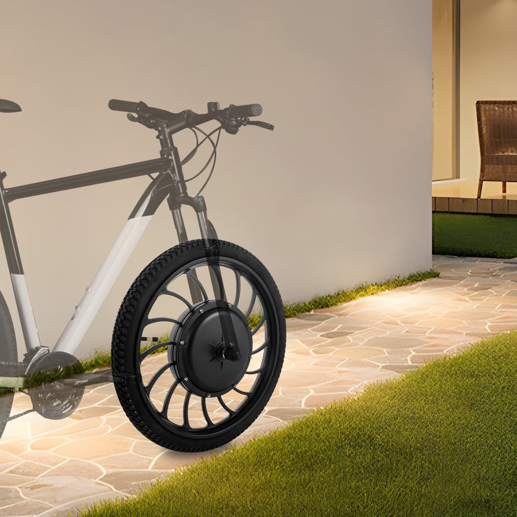 1000W Electric Bicycle Motor Wheel – High-Speed E-Bike Hub with 7-Speed Freewheel, 88.7% Efficiency, IP54 Waterproof, and 35N.m Torque