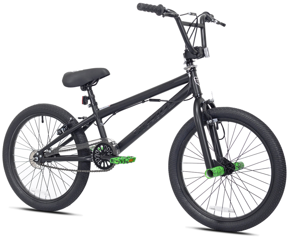 20 Kent Chaos BMX Bicycle, Fits Rider 4'2 - 5', 0, Hydro Dip Matte Black, Child, Unisex