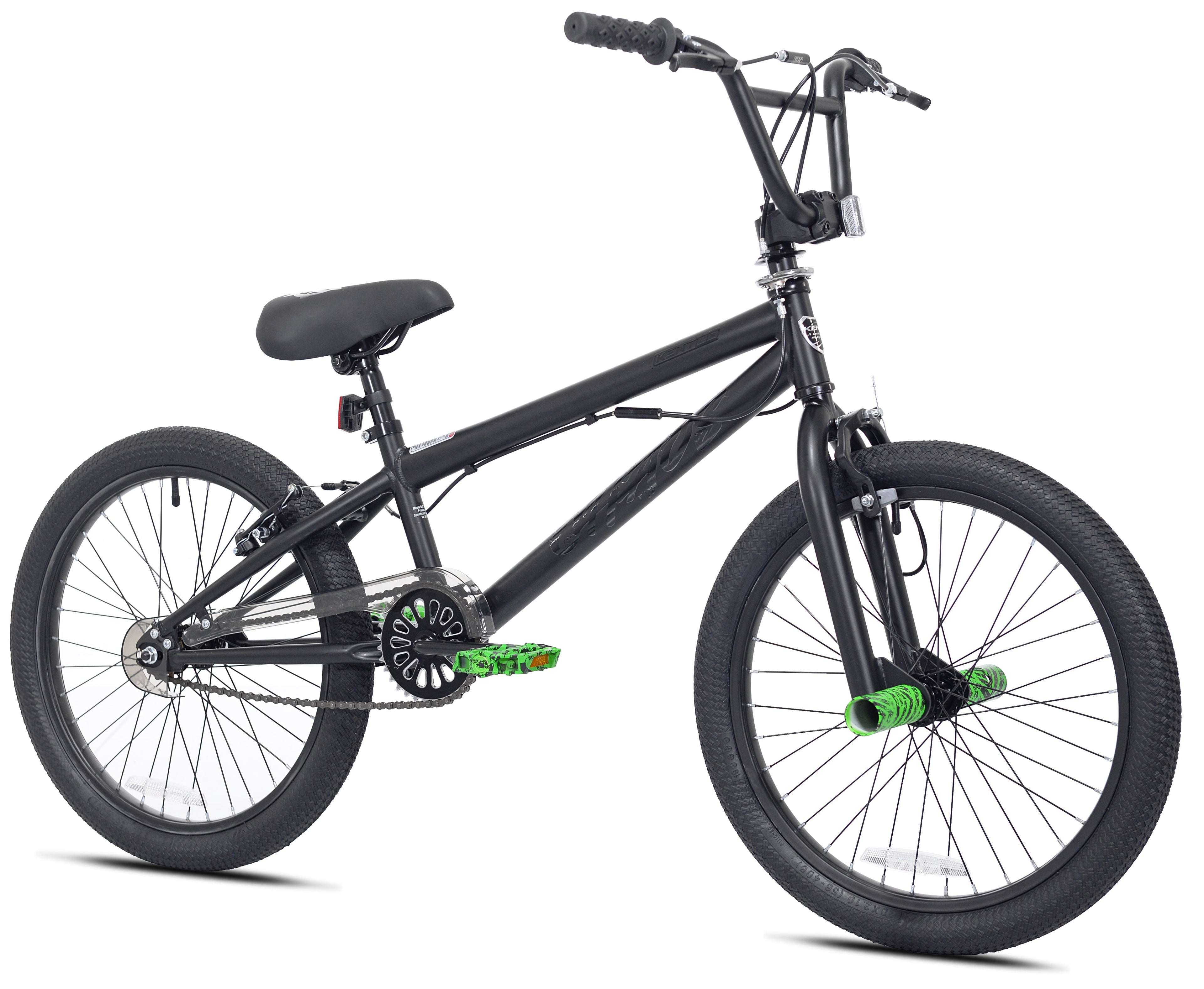 20 Kent Chaos BMX Bicycle, Fits Rider 4'2 - 5', 0, Hydro Dip Matte Black, Child, Unisex