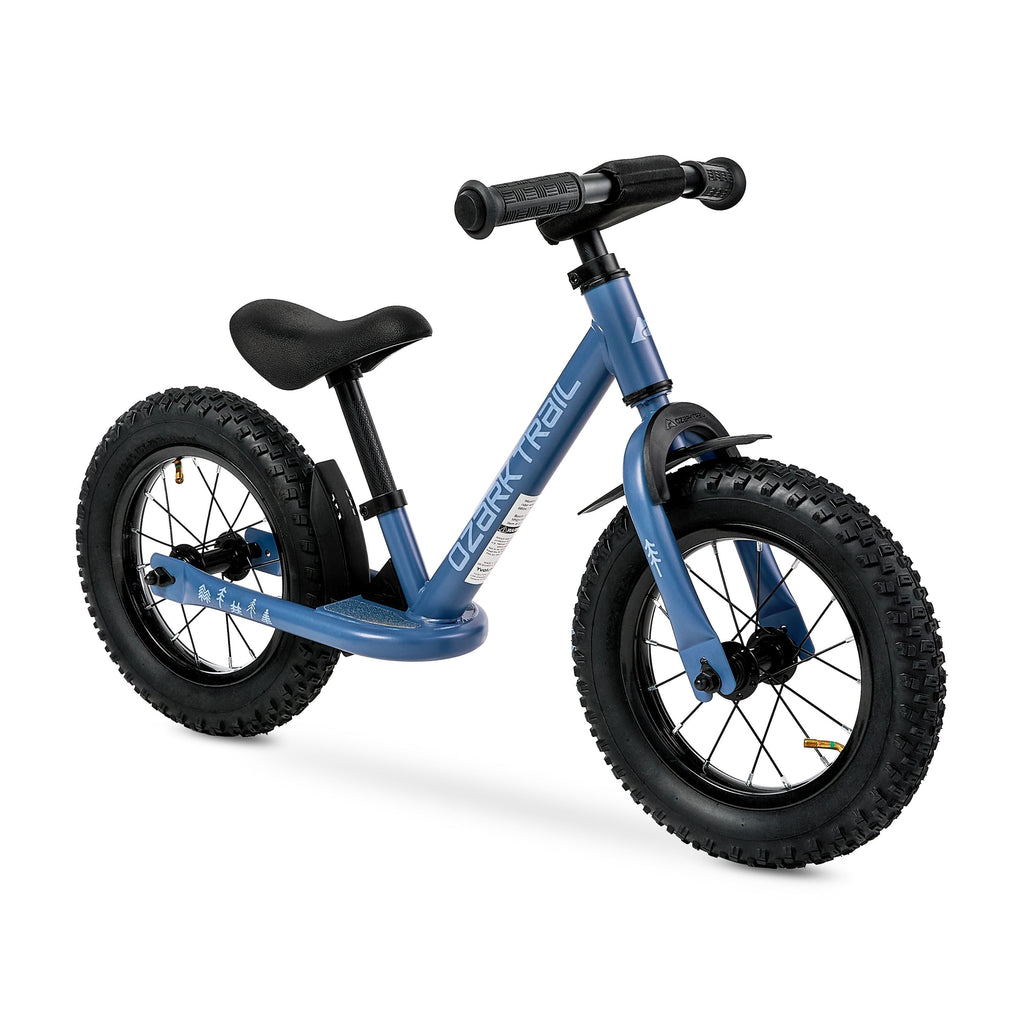 Ozark Trail 12 M.1 Timber Kids' Balance Bike, Blue, Unisex