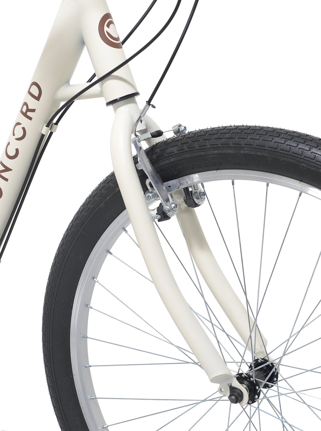 Concord 27.5 Laguna Comfort Bicycle, 27.5 Wheels, Fits Adult Riders 5'4-6'2, Unisex, Cream