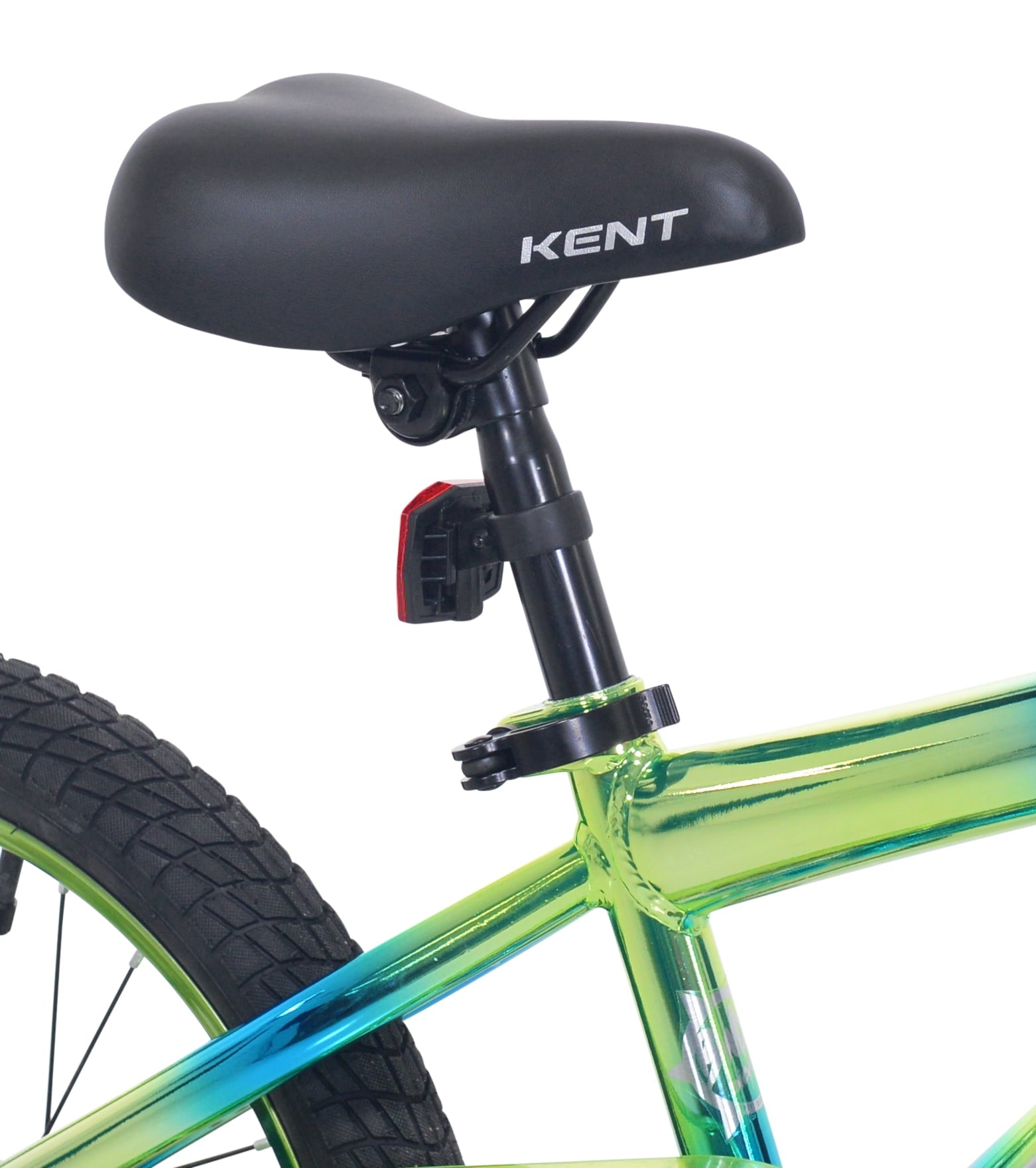 18 Kent Glitch BMX Child Bicycle, 18 Wheels, Kids Ages 6-12 Years, Blue/Green