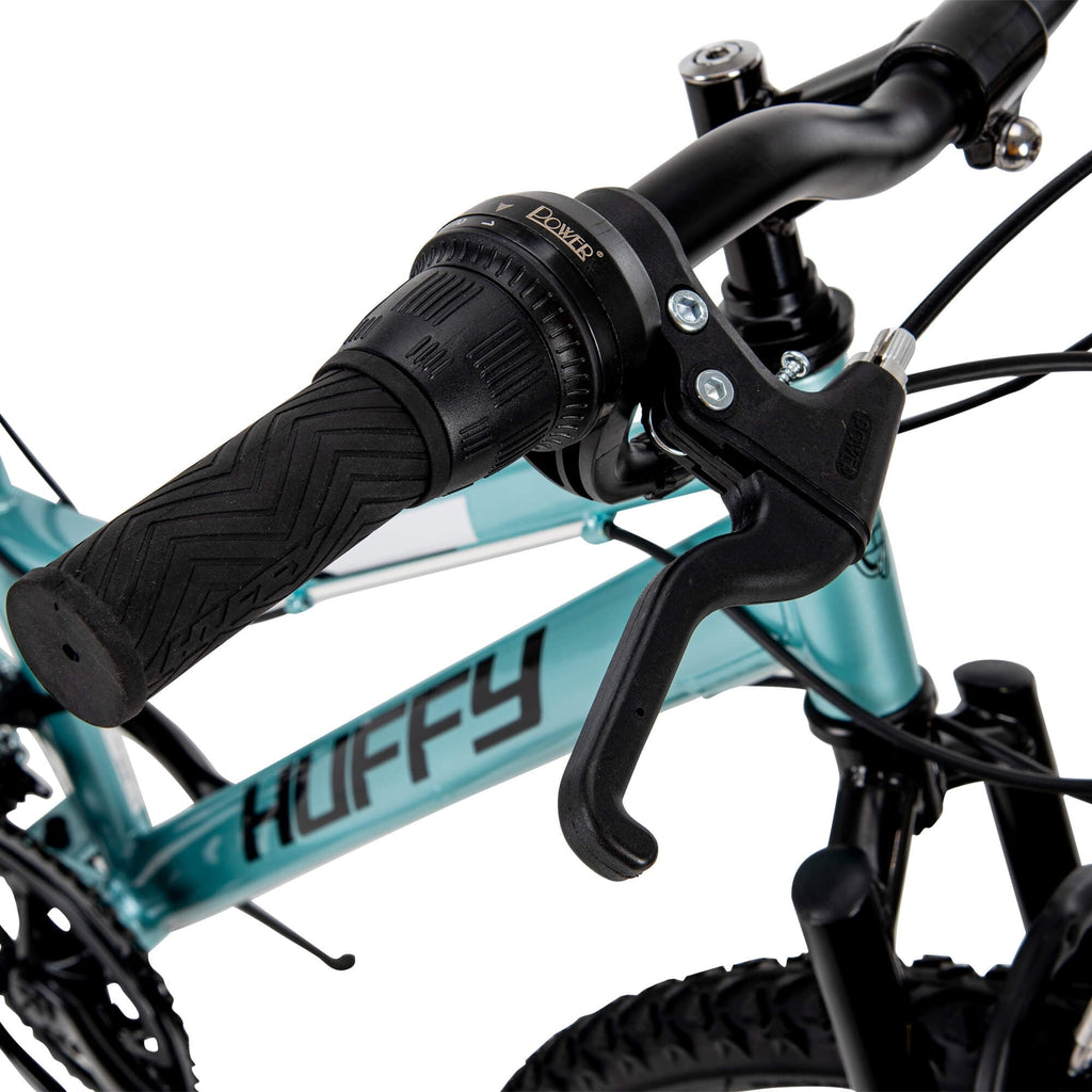Huffy 26 Rock Creek Mountain Bike, Fits Riders 60+, Teal, Adult, Women's