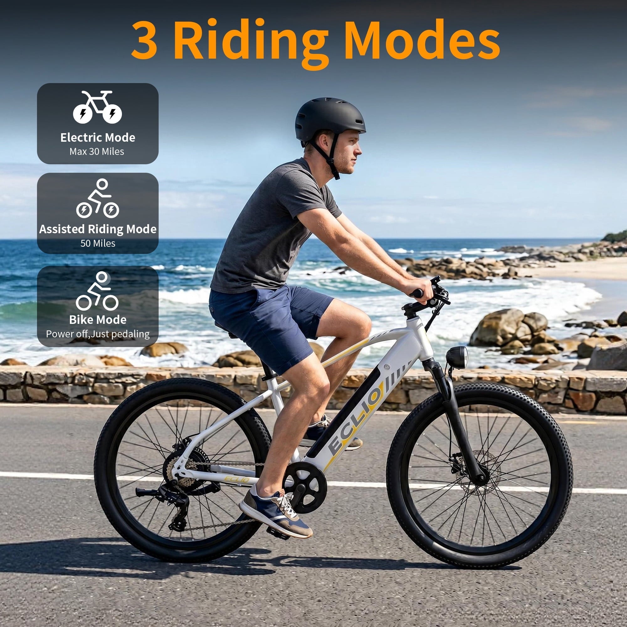 24 Inch Electric Bike, E-Bike for Adults with 48V 13AH Removable Battery, Step Through Ebike for Women Men,City Electric Bicycle UL2849